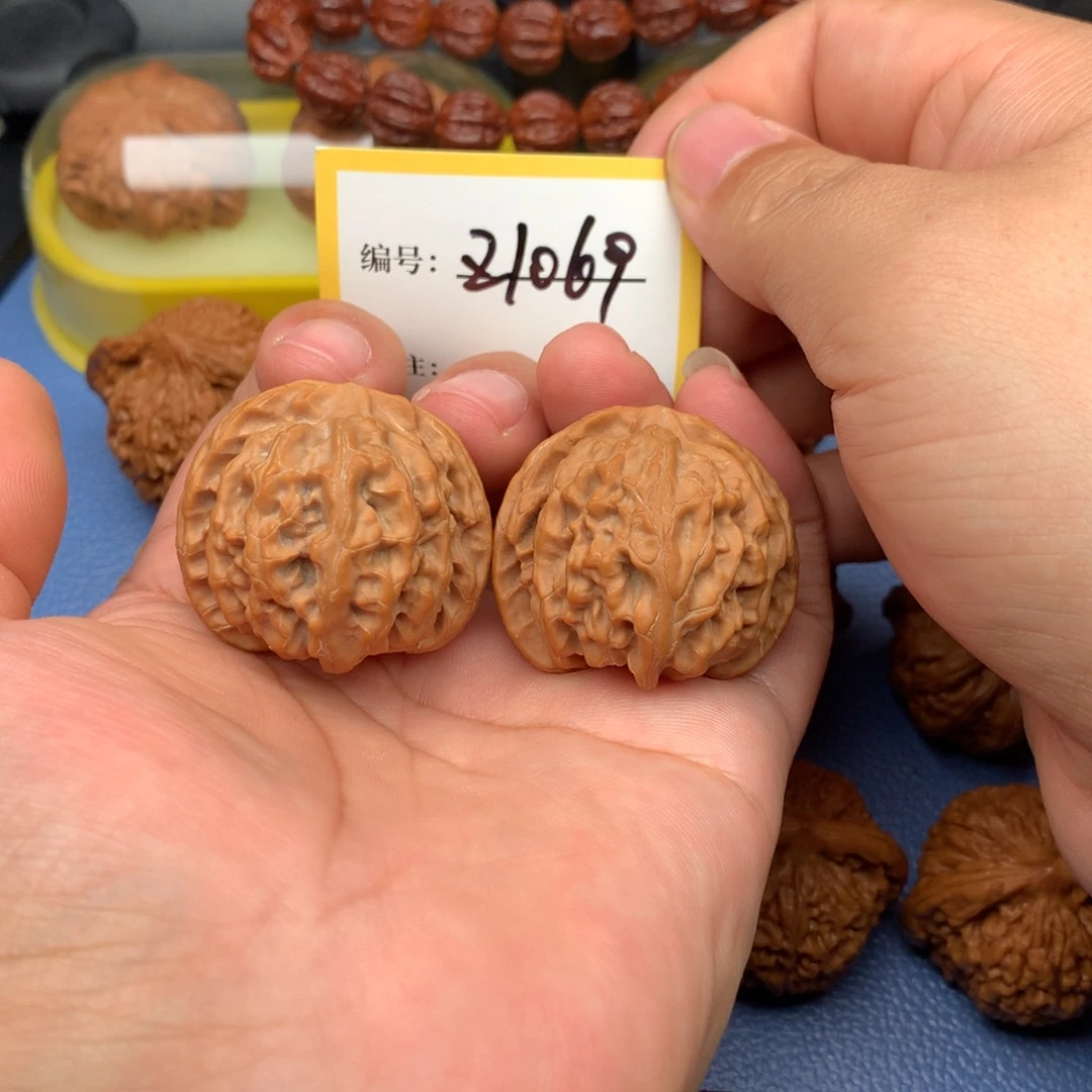 把件文玩核桃38苹果1069