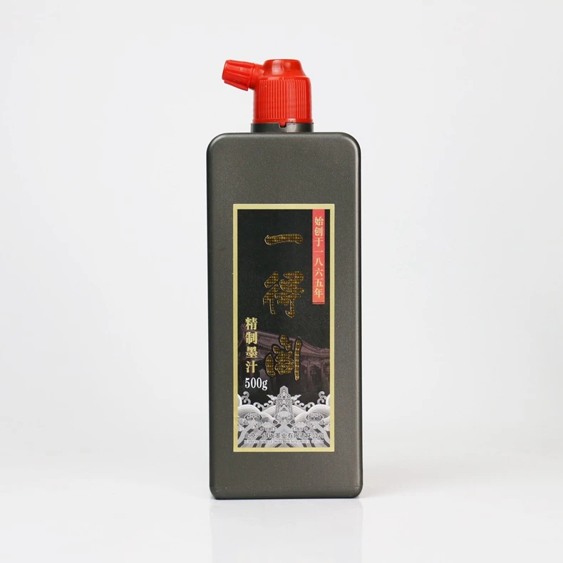 一得阁墨水墨汁精制毛笔国画书法北京一得阁墨汁500g
