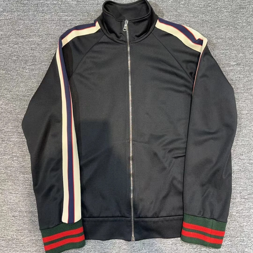 99新 GUCCI/古驰 古驰侧边logo校服外套/尺码：L