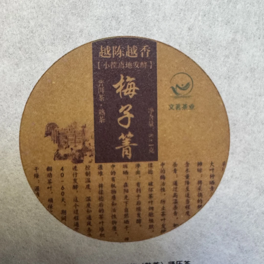 2023年梅子箐古树头春熟茶龙珠