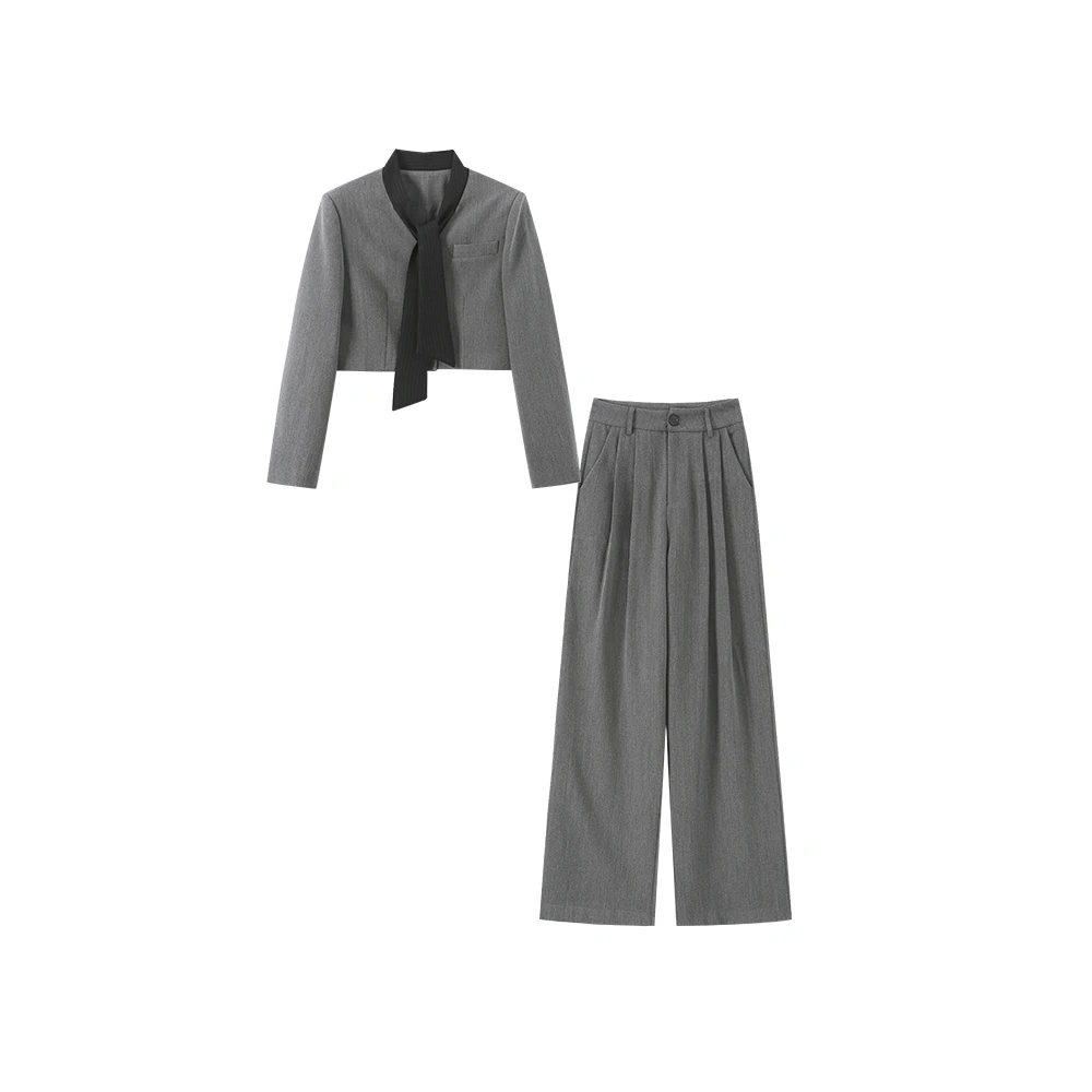 【欢公子轻奢】2025春季新款时尚百搭套装583227