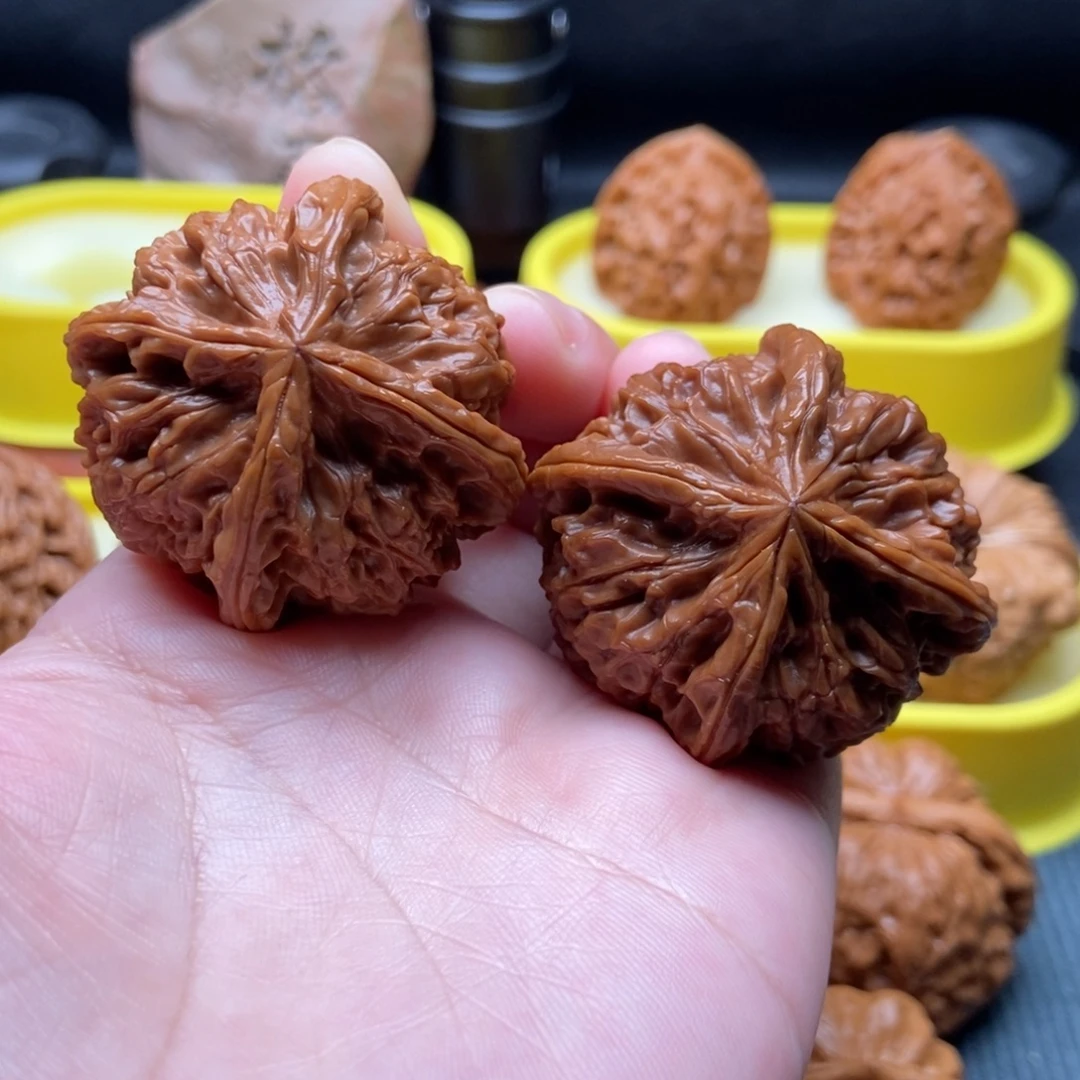 吊坠文玩核桃全品玉玺四棱