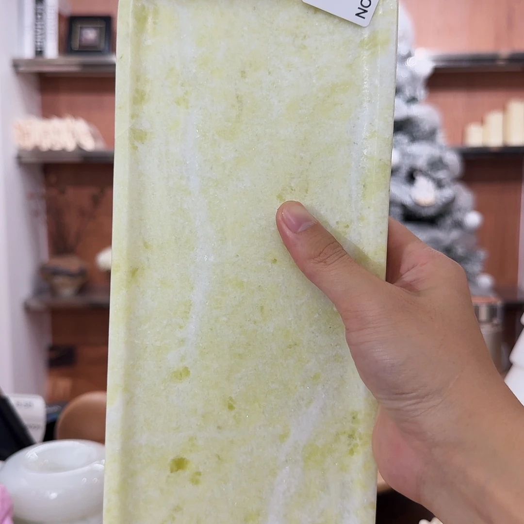 大理石835。    爱尔兰绿长方盘