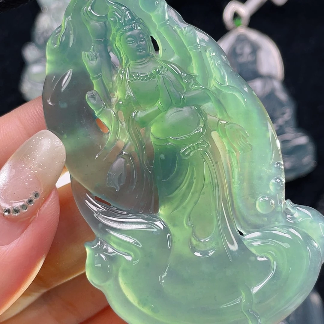 颈饰未镶嵌翡翠3，