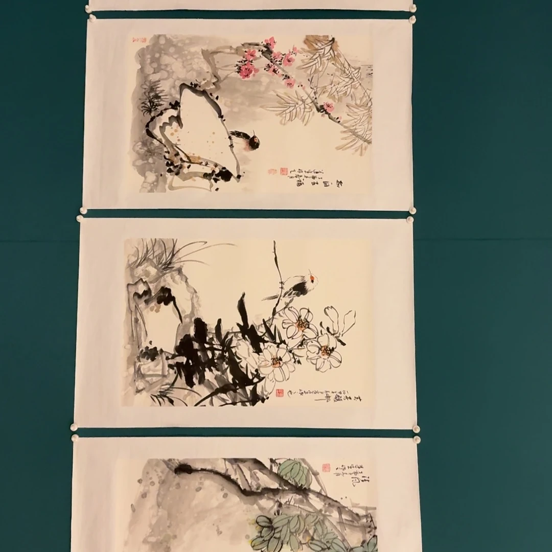 国画董老师作品画作
