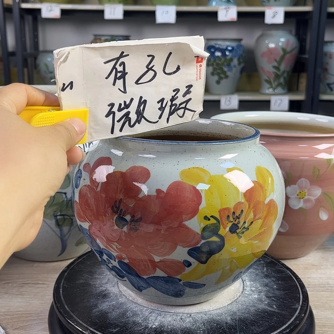 罐1xc景德镇陶瓷花盆