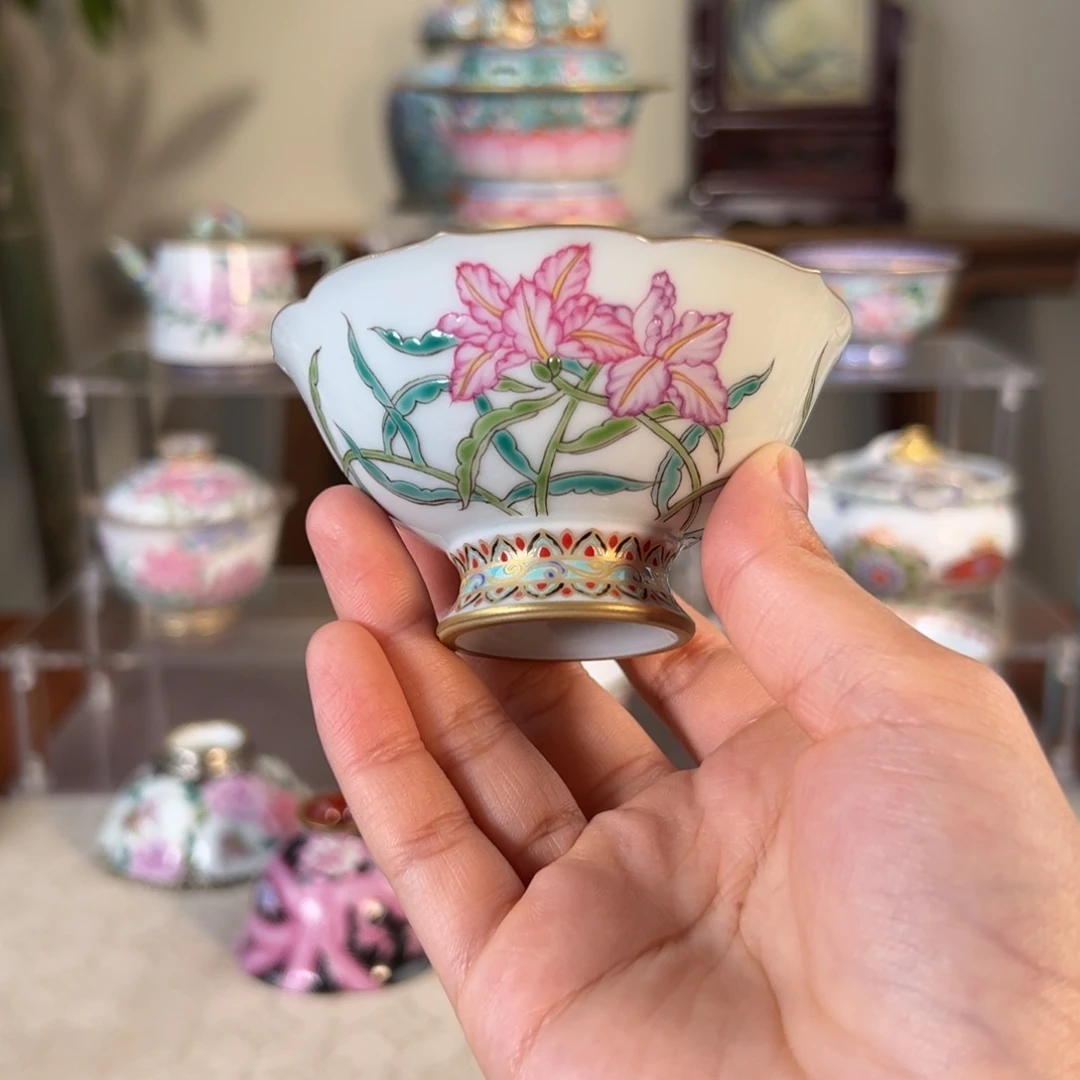 纯手工手绘 高端茶器