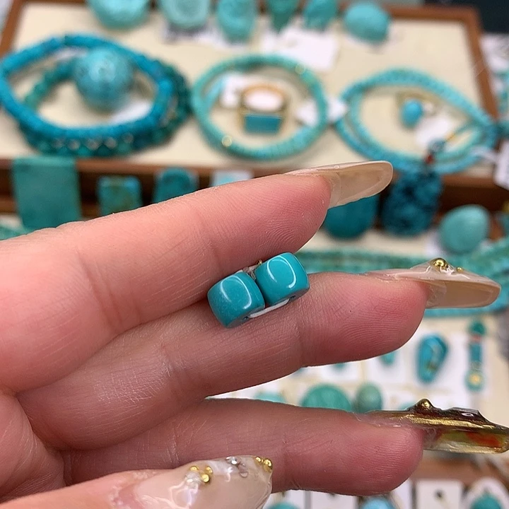 绿松石挂件未镶嵌大*