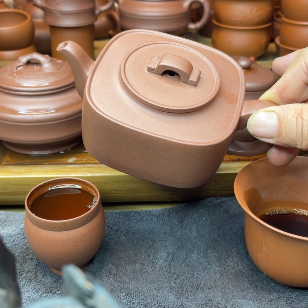农***茶茶壶紫砂原矿底槽青君玉