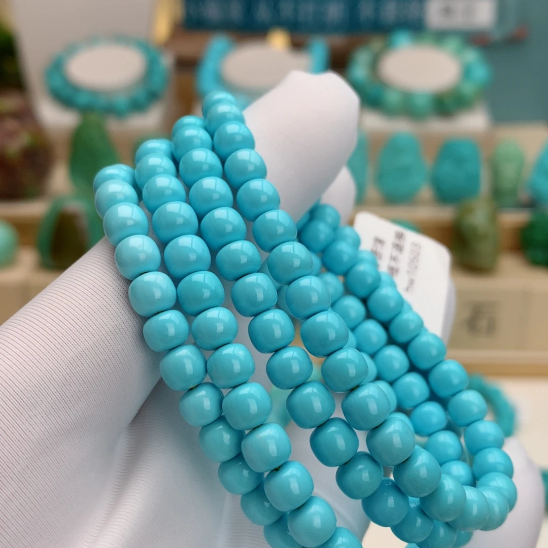 绿松石未镶嵌挂件