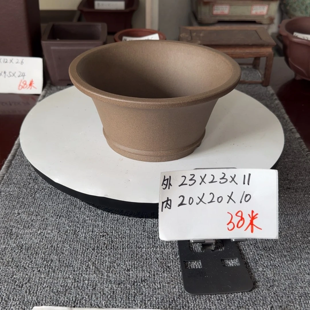盆友居紫砂花盆直播间