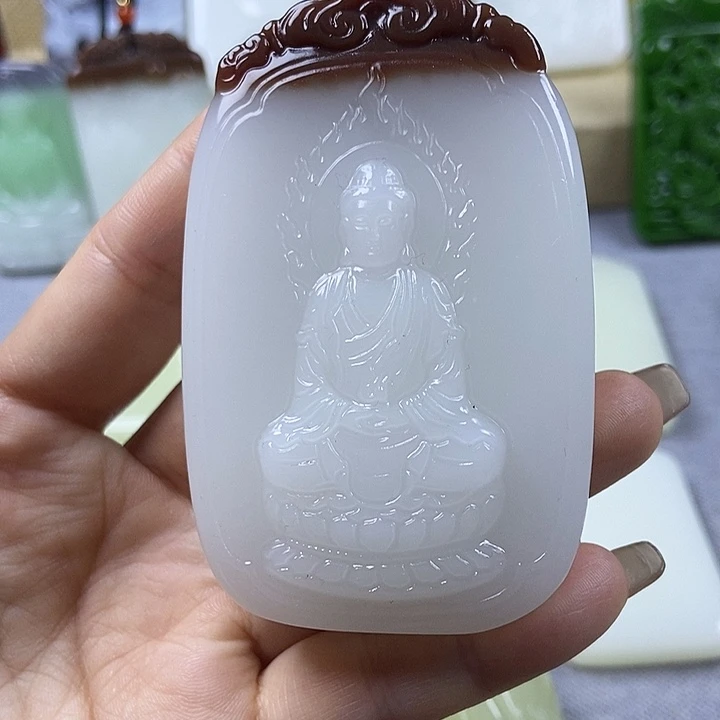 颈饰未镶嵌和田玉