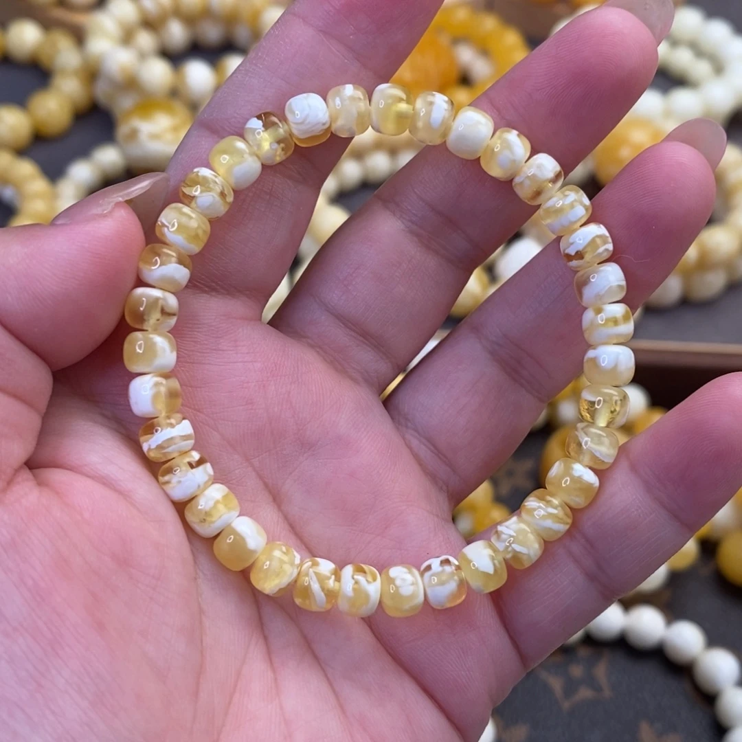 蜜蜡未镶嵌裸石6.6➕