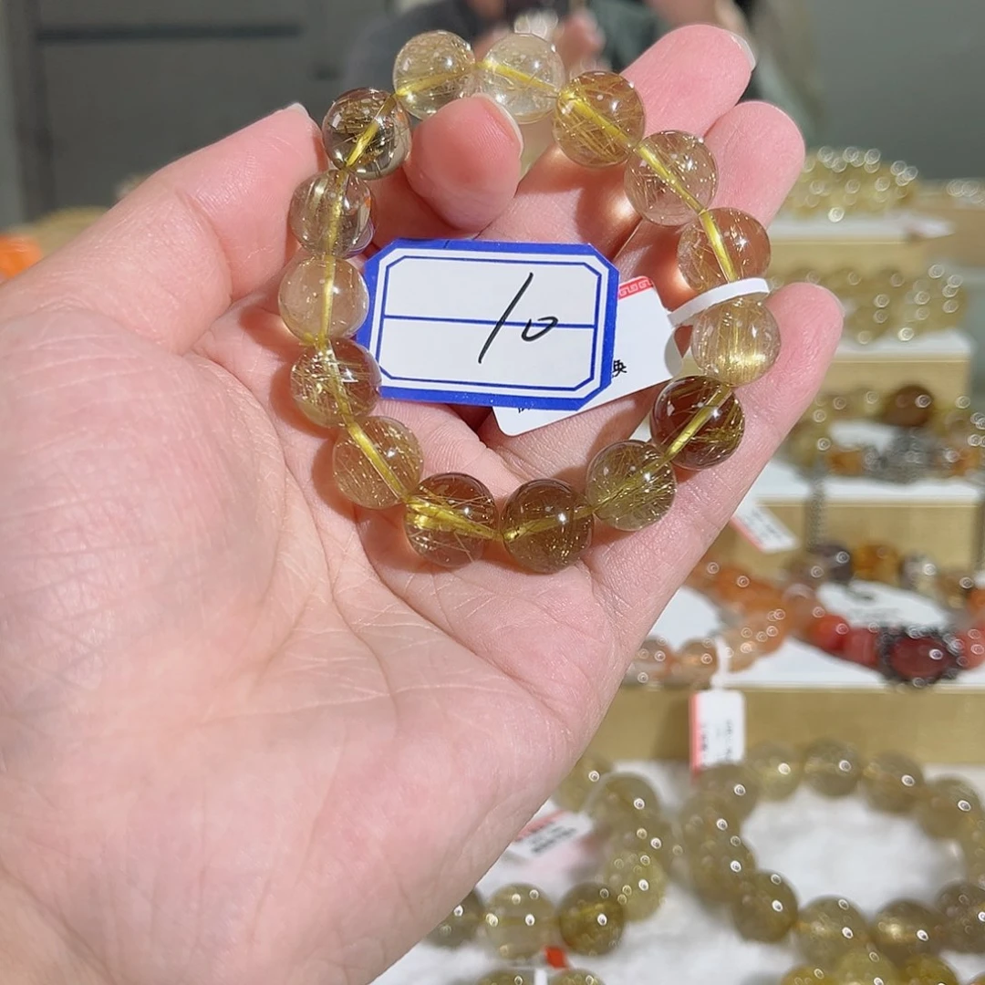 水晶手串未镶嵌小**子