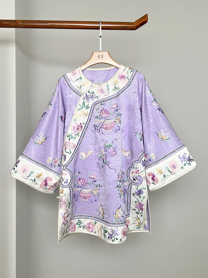 【十三郎】2025新款国风刺绣二大衫241874