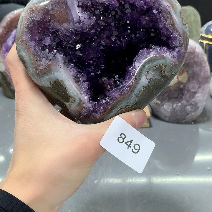 紫晶大型摆件（非配饰）未镶嵌