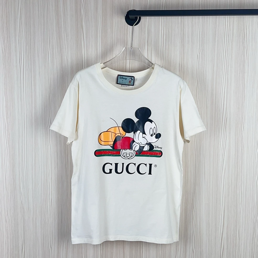 99新 GUCCI/古驰 安洁利严选短袖 尺码S成色看直播GSL3539