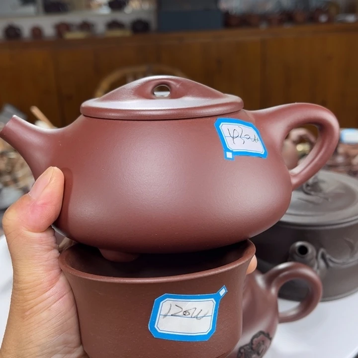 茶壶紫砂紫砂花茶