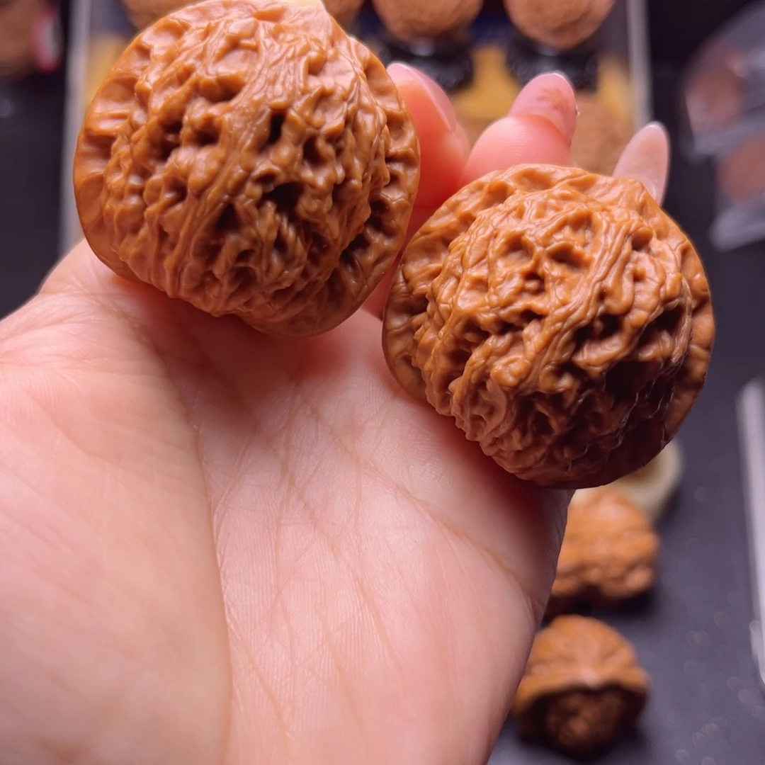 吊坠文玩核桃硬核龙脉元宝