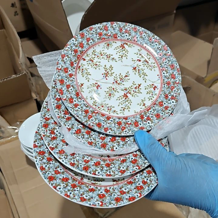 摆件陶瓷盘子碗啥都有