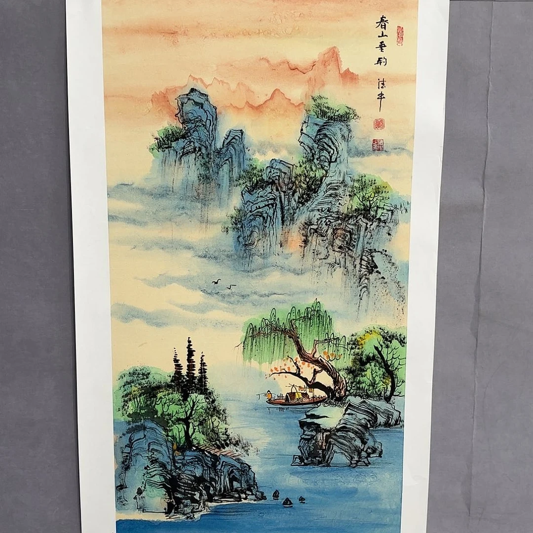 国画亲笔手绘原创