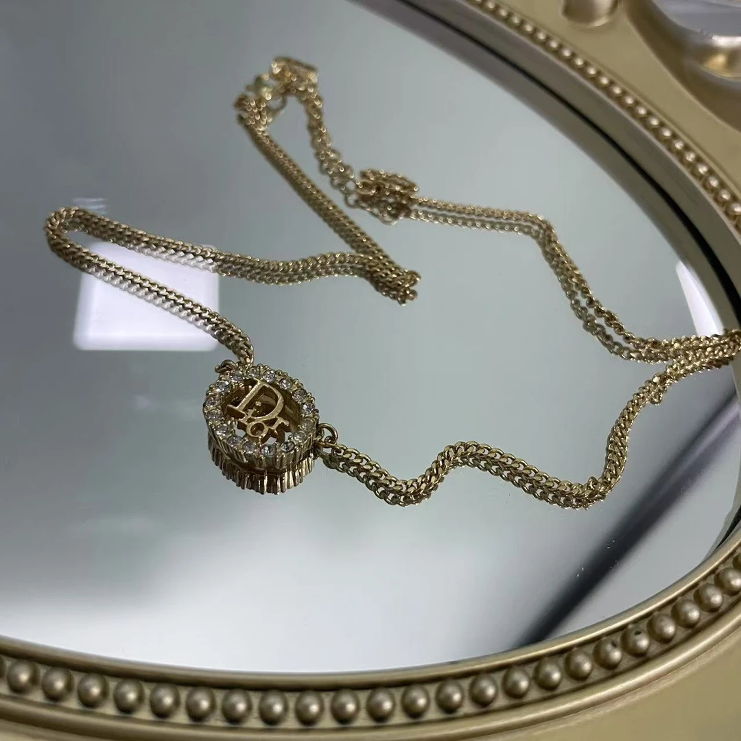 95新 DIOR/迪奥 乱乱子中古/项链/91851