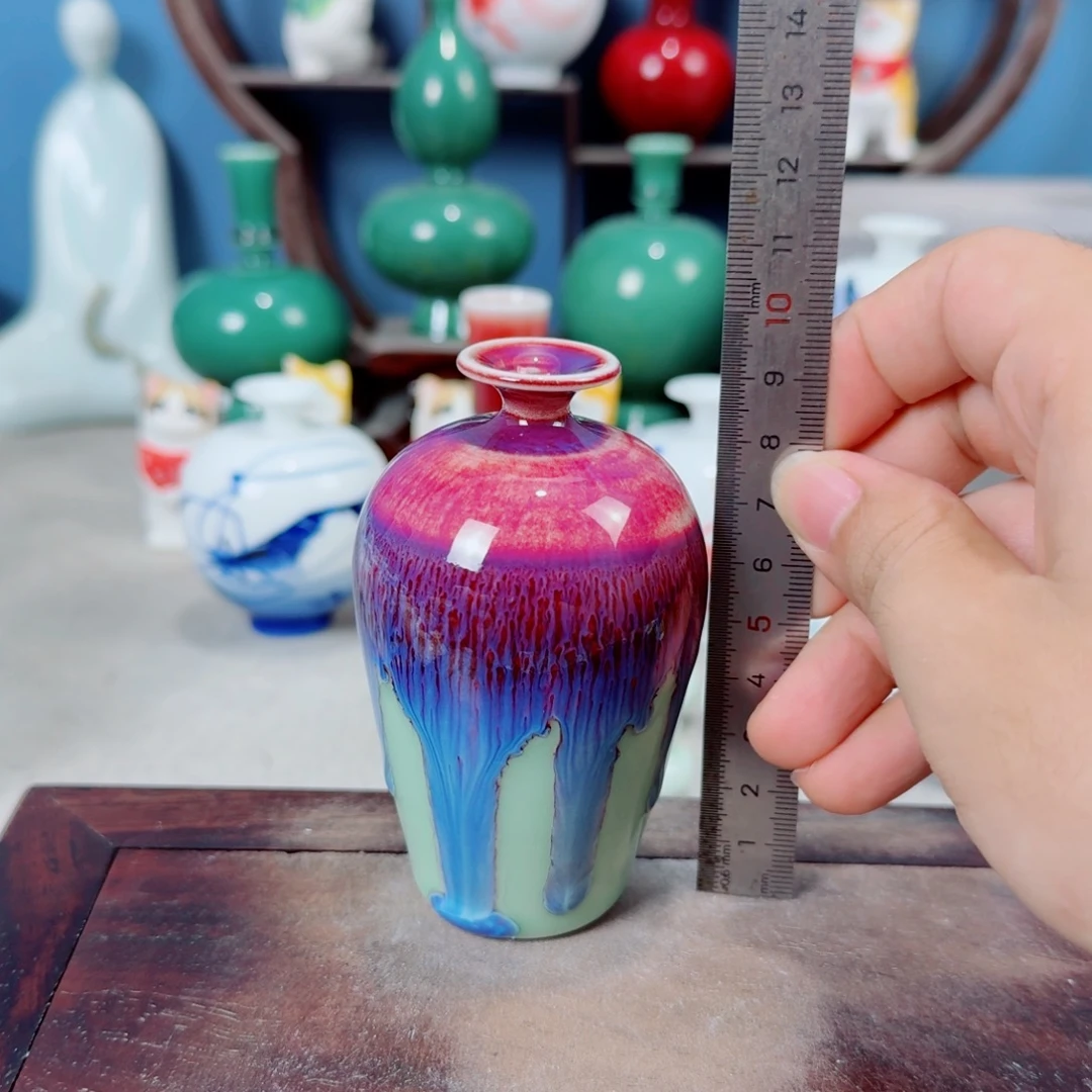 陶瓷手工小花器摆件