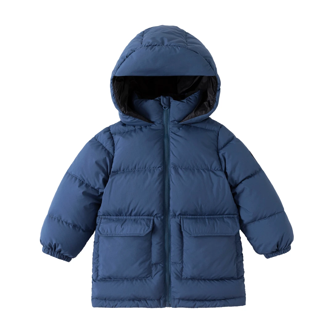 【嘟嘟家】中长款羽绒服BSC263DYR052幼童羽绒服加厚保暖小童