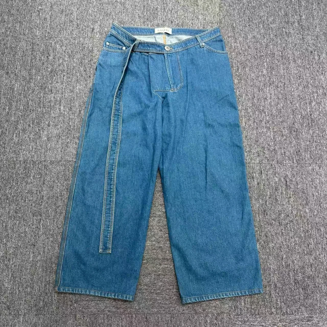 99新 浪凡 Lanvin 直筒牛仔裤/38/编码14160