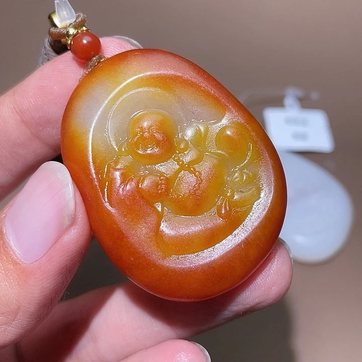 和田玉颈饰未镶嵌Y