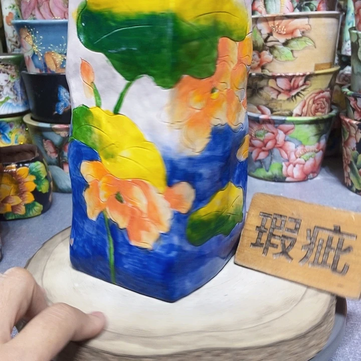 景德镇艺术手绘作品