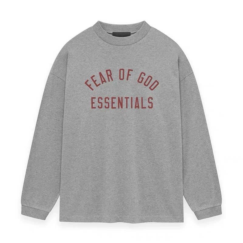 FOG长袖T恤Essentials休闲宽松潮牌圆领时尚字母休闲情侣百搭秋季