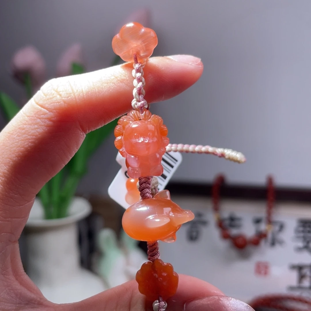 未镶嵌南红玛瑙挂件9335