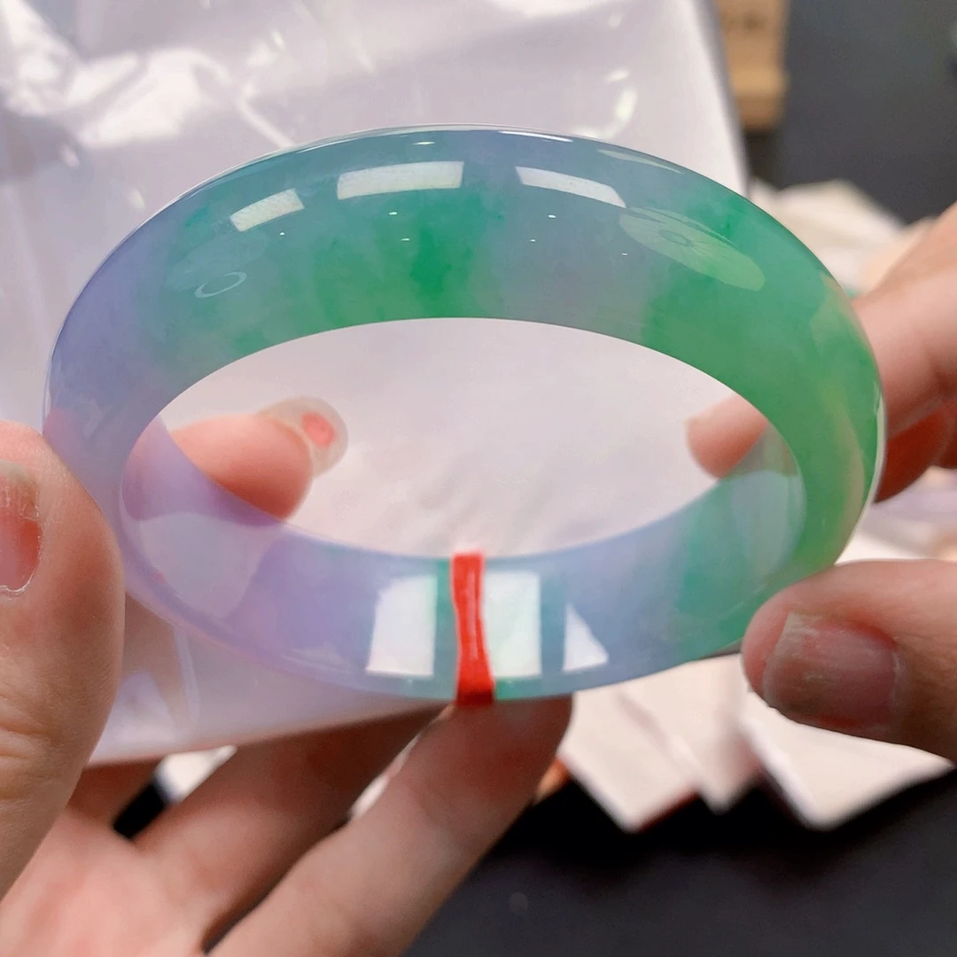 翡翠未镶嵌手镯23号定金