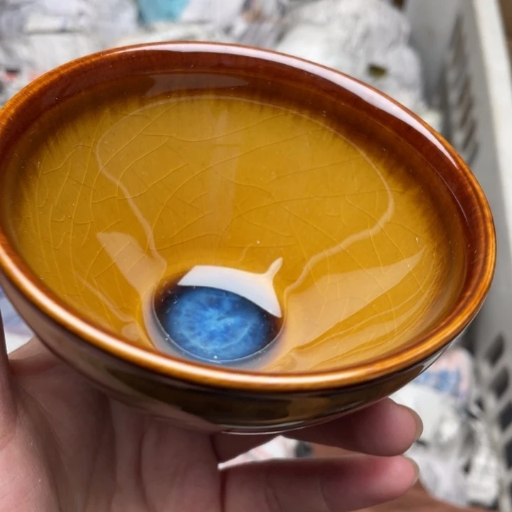 茶盏建窑建盏主人杯