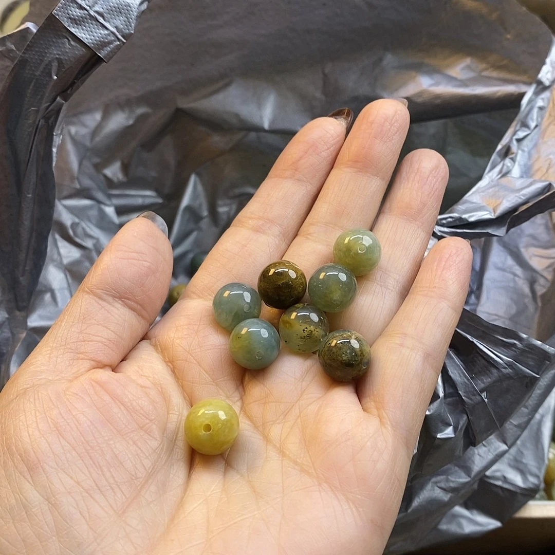 未镶嵌蛇纹石玉手镯小*