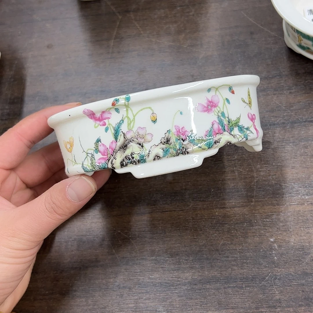 紫砂花盆139号瑕疵13/10/4cm