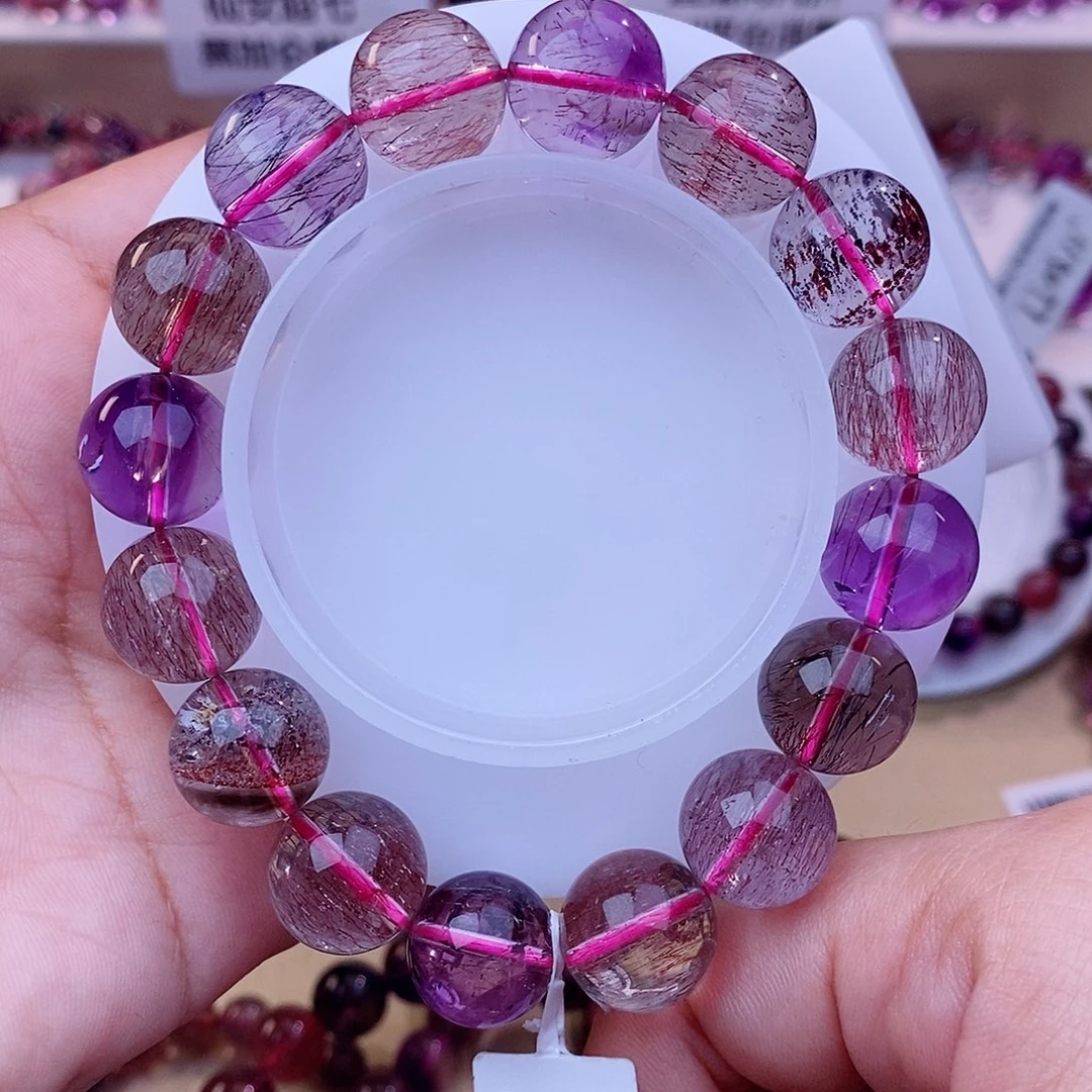 未镶嵌手串水晶仙女超七13m