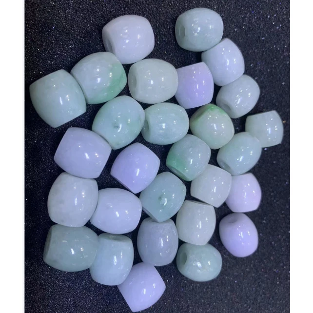 天然缅甸翡翠A货冰紫绿飘花路路通 （多样性发货 发一件）