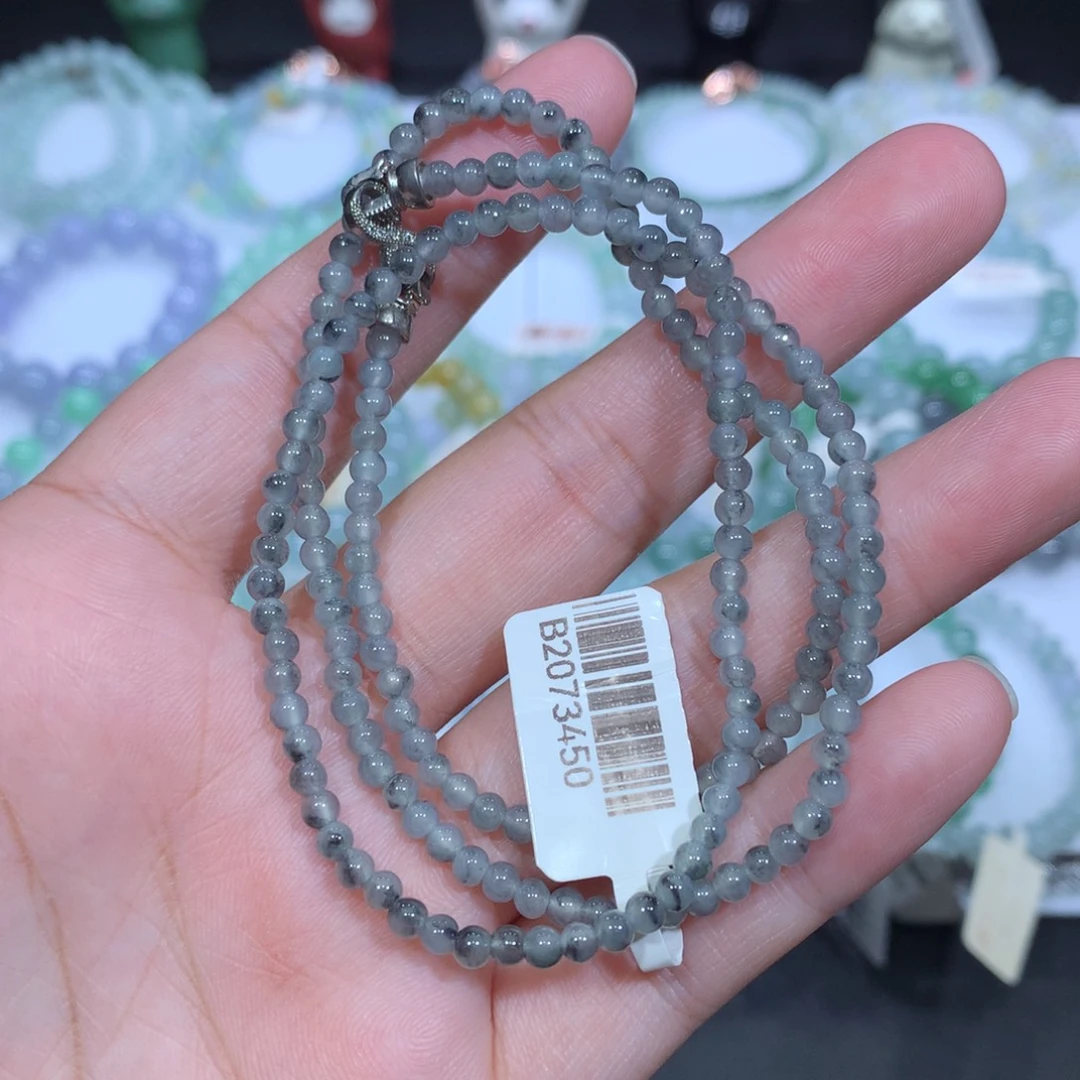翡翠未镶嵌手串天然