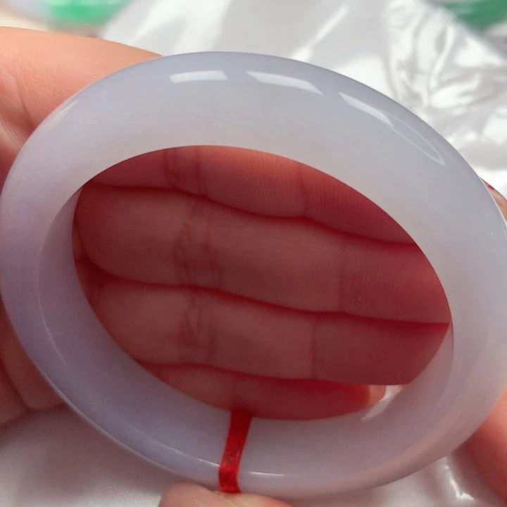 翡翠手镯未镶嵌冰粉月光19