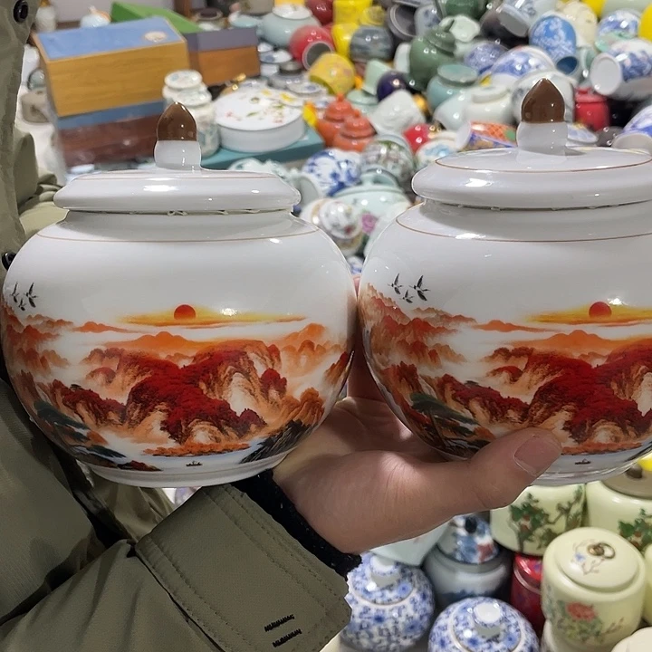 陶瓷罐茶叶罐密封罐