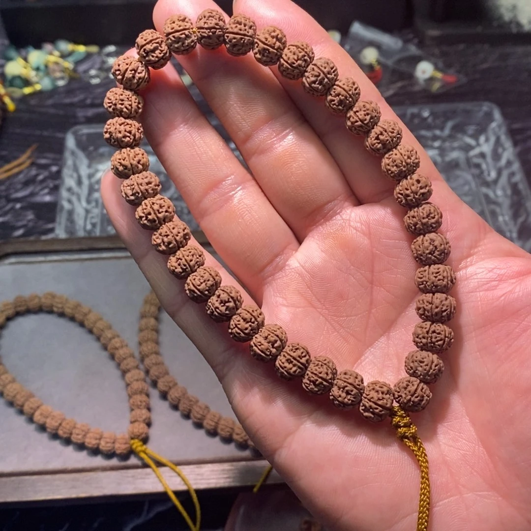 金刚菩提手串六瓣凹底梅花 货头 收藏级