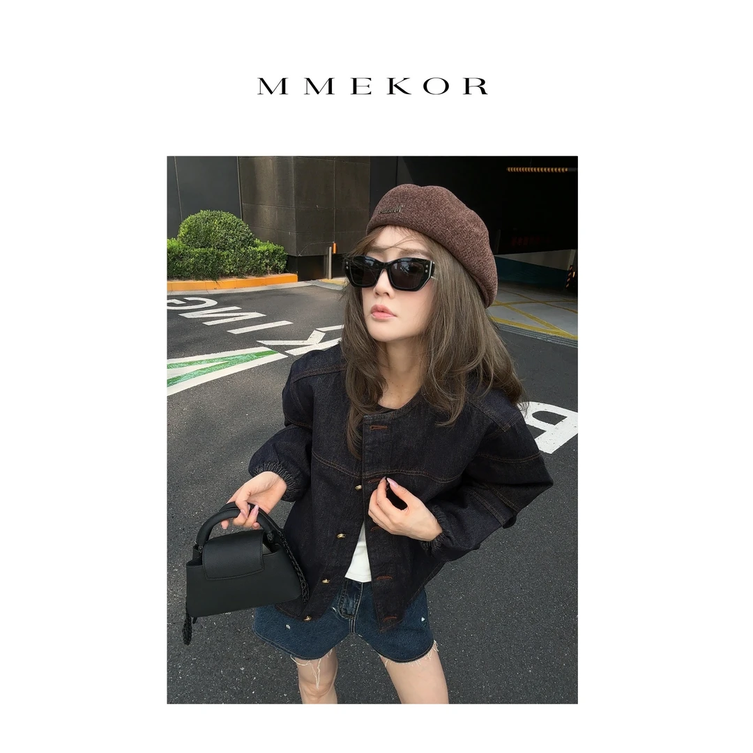 MMEKOR“原牛故事”外套  2025新款秋款摩登街头小众上衣 30158