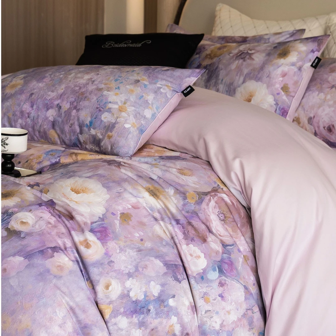 高货福利-纯棉全棉数码印花四件套春夏新品套件