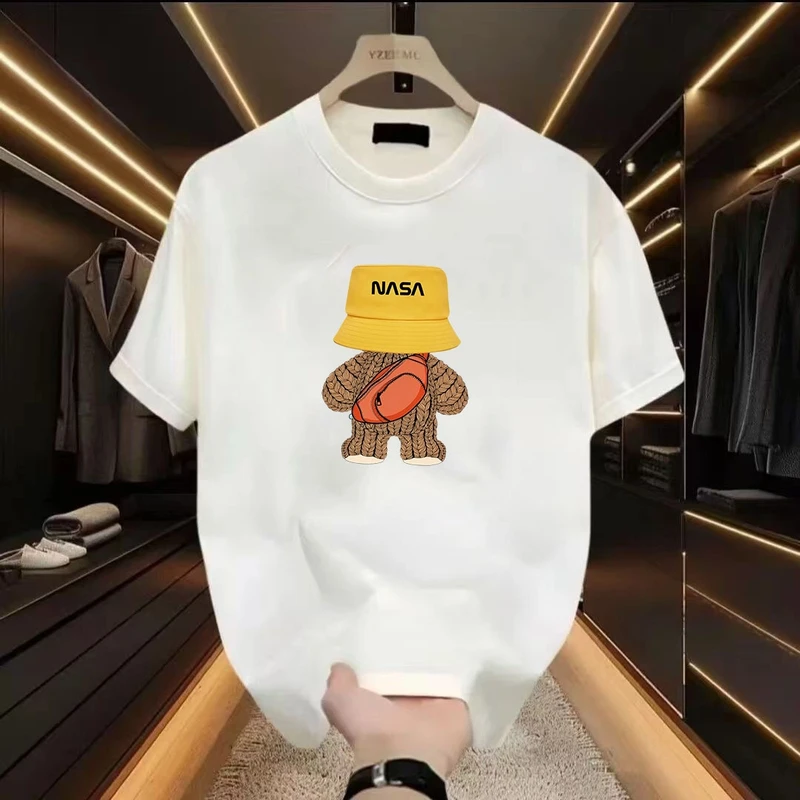 B粉丝 【一折福利】夏季潮牌男女同款百搭圆领T恤大码宽松潮流