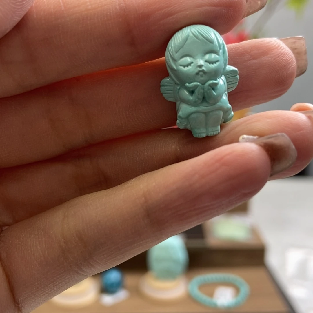 未镶嵌绿松石珠宝奇石