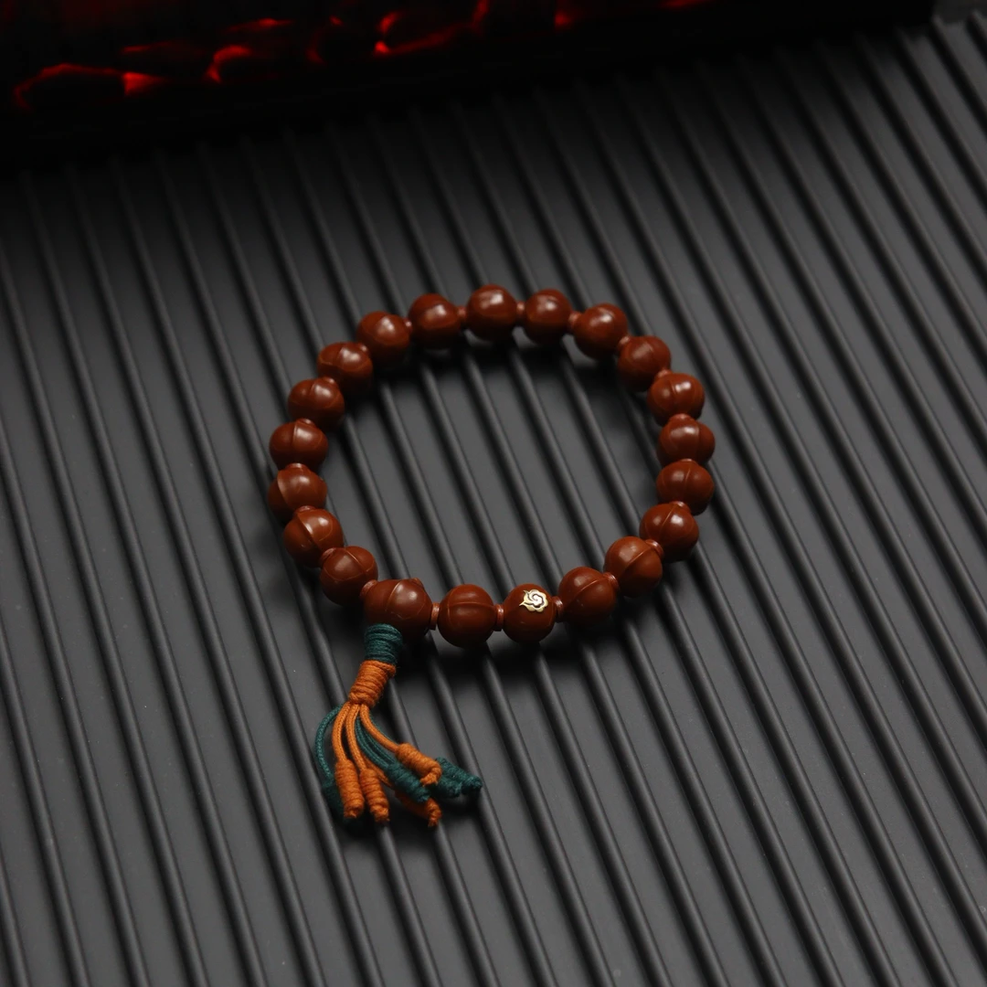 【坤灵造物】红运“核”伙人原生态厉洞料小尺鲨鱼背Vermilion Player