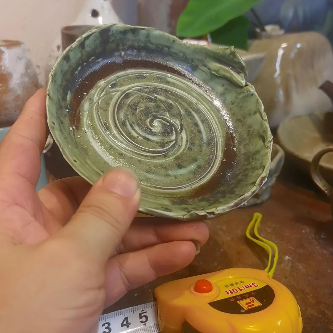 盘手工高温原矿窑变不退不换