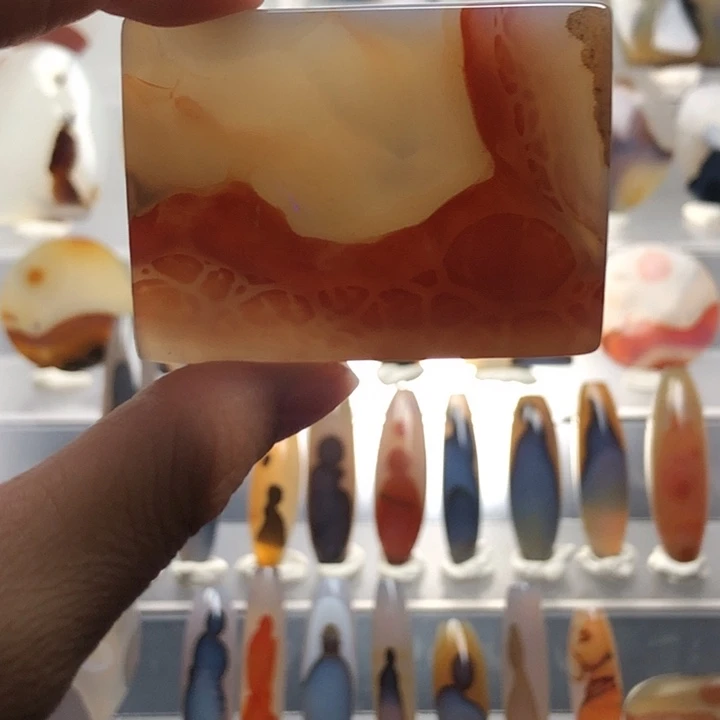 玛瑙/玉髓未镶嵌珠宝半成品26